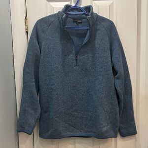 EUC Sunice Blue Zip-Up Sweater